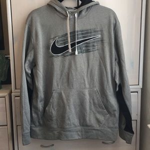 Grey Dry-Fit Nike Hoodie